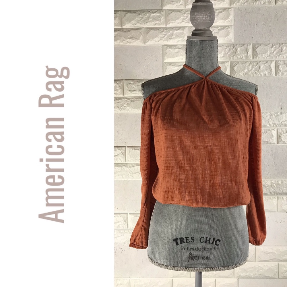 American Rag Cie
 Rust color blouse